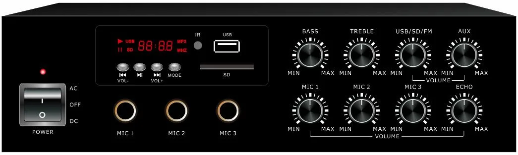 EC-30MD Mixer Amplifier