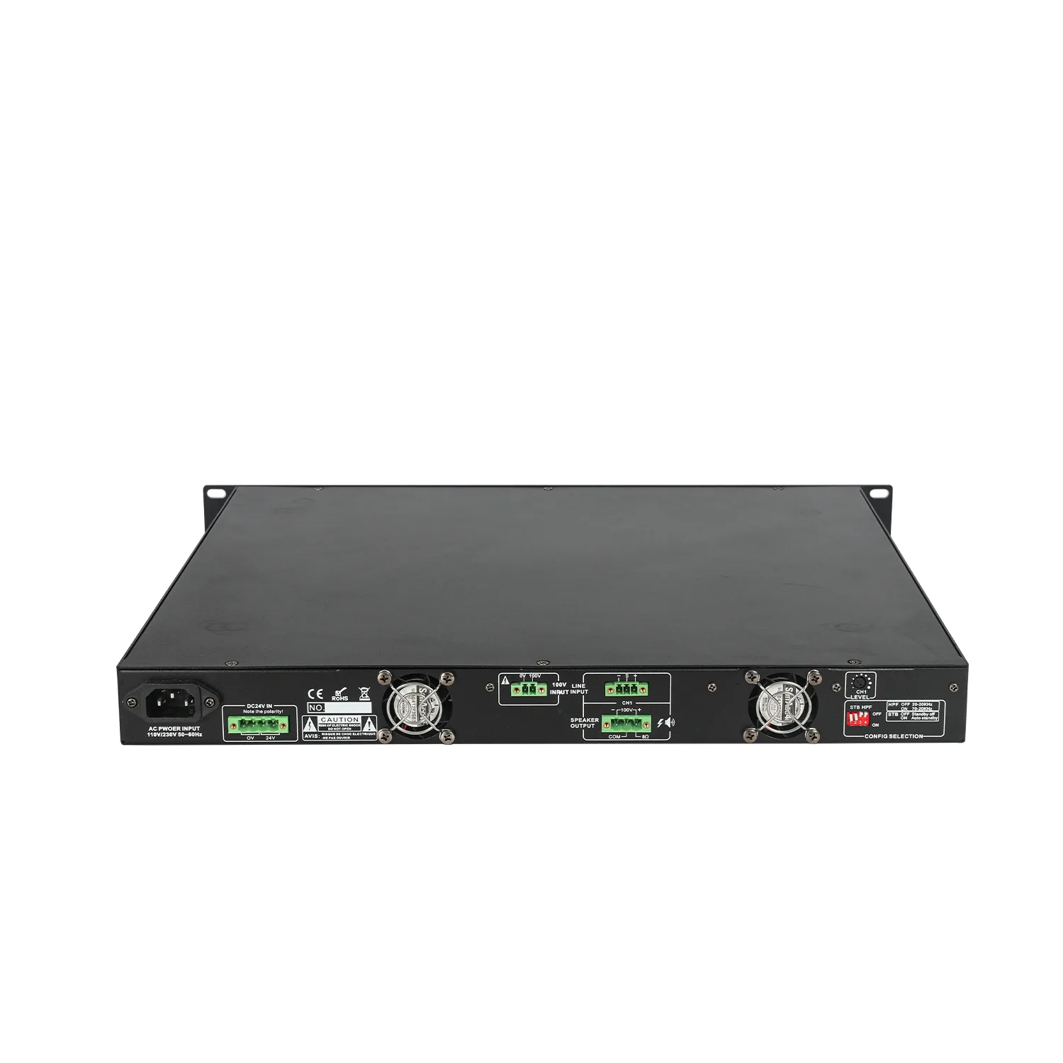 1CH Class-Dl 500W Power Amplifier EC-500D 3
