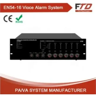Ecomony 240W 6 Zone Mixer Amplifier EC-6240