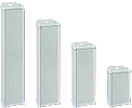 EC-320 2×3" 10W/20W Outdoor Aluminum Column Speaker