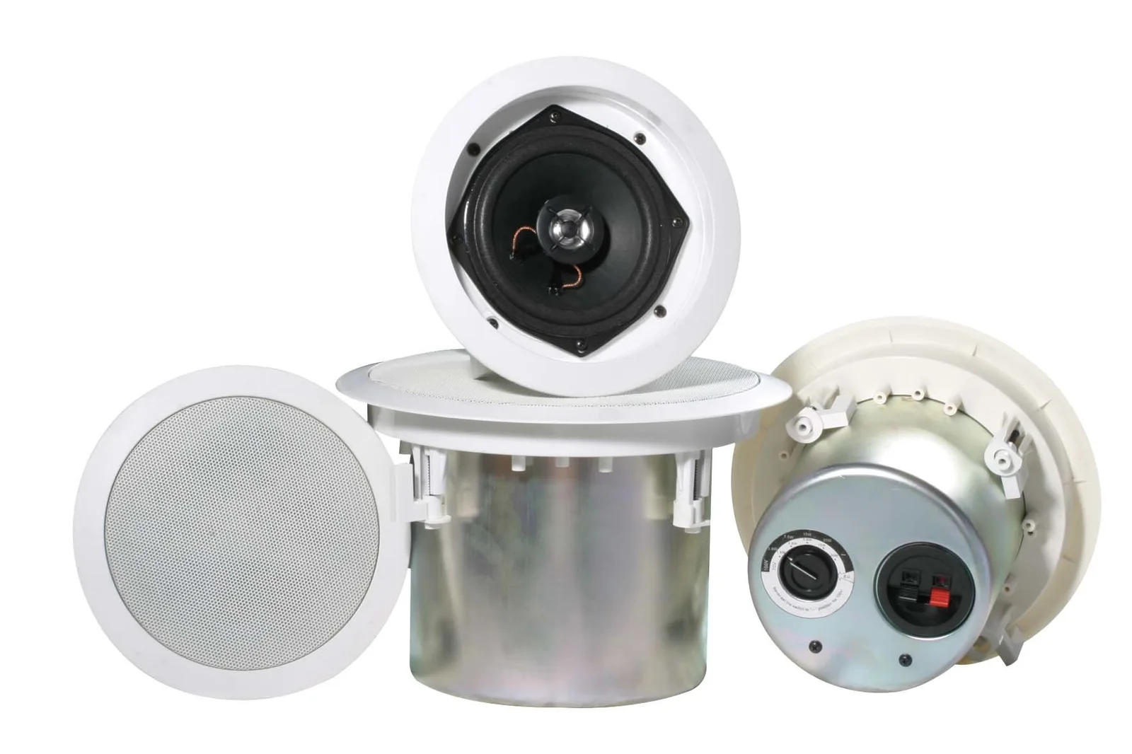 EC-420H 5" 20W Ceiling Speaker with metal fire dome 2