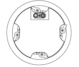 4" Coaxial Ceiling Speaker (20W/10W/5W/2.5W&8Ω) EC-620PH 6