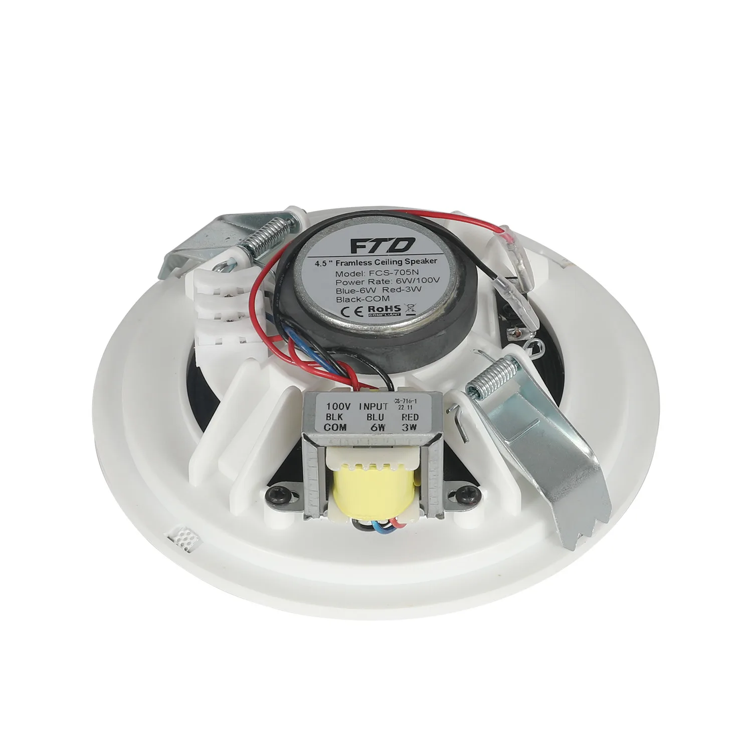 EC-706N 6.5 inch Frameless Ceiling Speaker 2