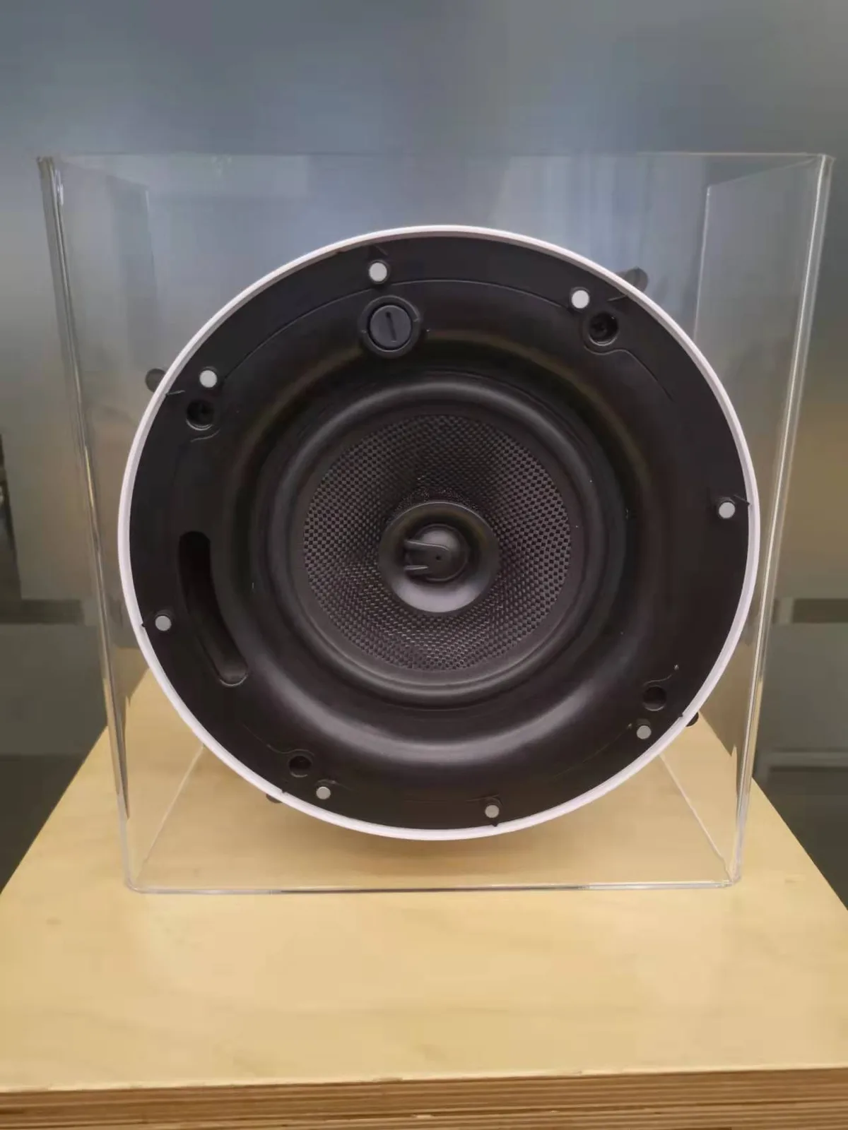EC-740H High Class Coaxial 6" +1.5" 40W 8Ω Framless Ceiling Speaker with metal cover 6