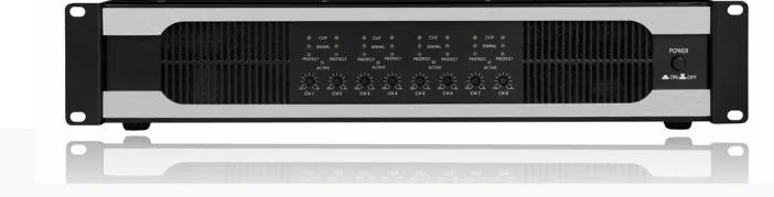 EC-8400 8×300W 8ohms 8CH Professional power amplifier
