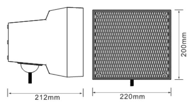 EC-80 Fashion Weatherproof Stadium Horn Speaker (10W/20W/40W/80W 100V & 80W 8Ω) 3