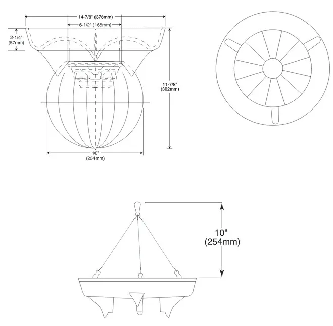 EC-330D 30W Indoor Pendant Speaker 2