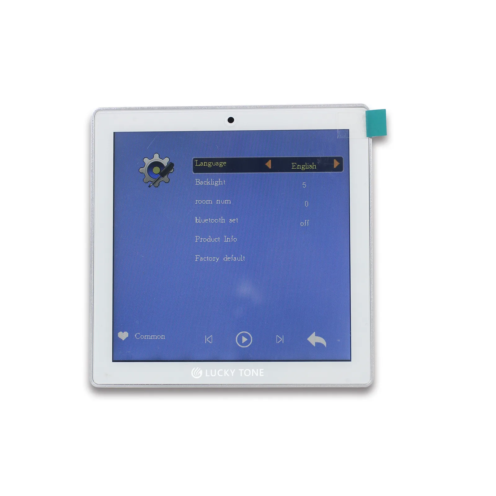 2 & 4 -CH Bluetooth Wall Amplifier with Touchscreen 3