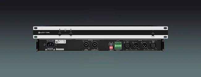 2/4-Channel 1U Rack-Mount Digital Power Amplifier