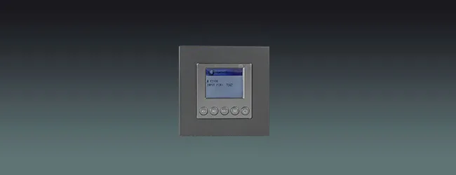 2-CH Wall Amplifier with Color Screen