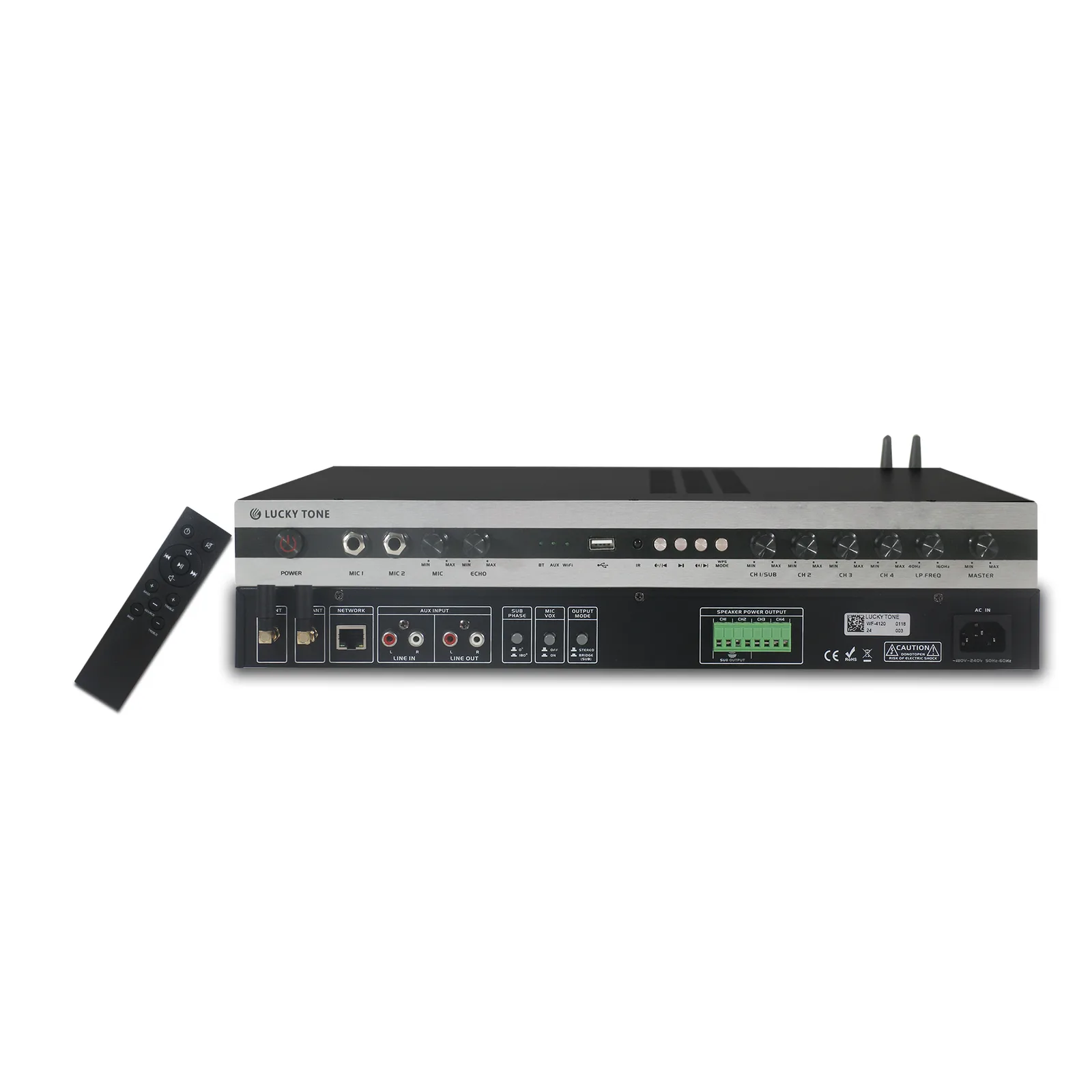 4-Channel WiFi Audio Amplifier 3