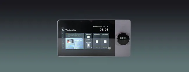 8-Inch 2-CH Bluetooth Wall Amplifier with Android