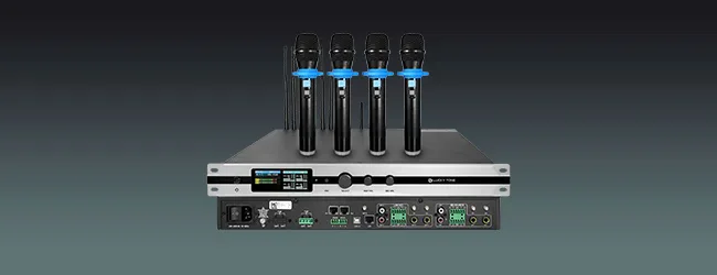 All-in-one Mixer Power Amplifier with Dante and DSP
