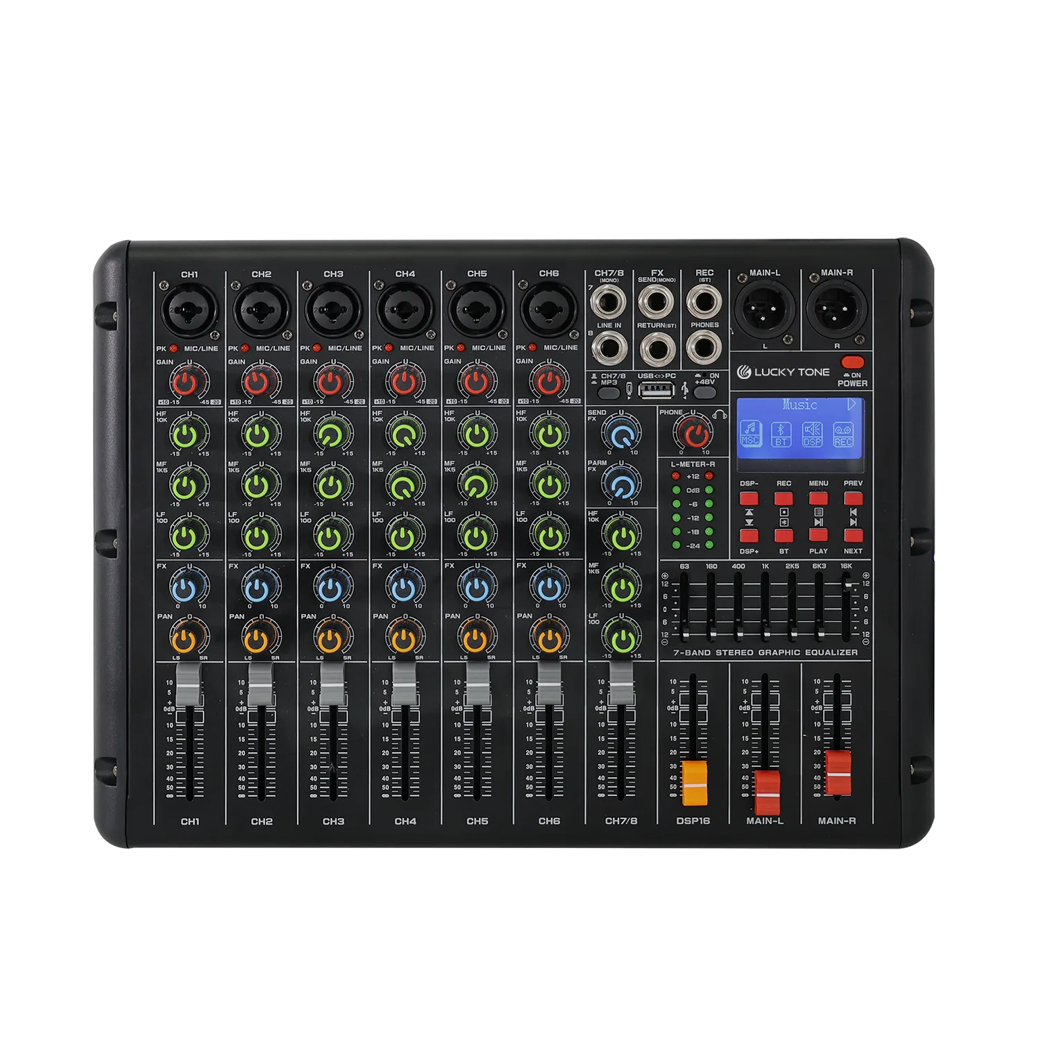 Audio Mixer Console 8