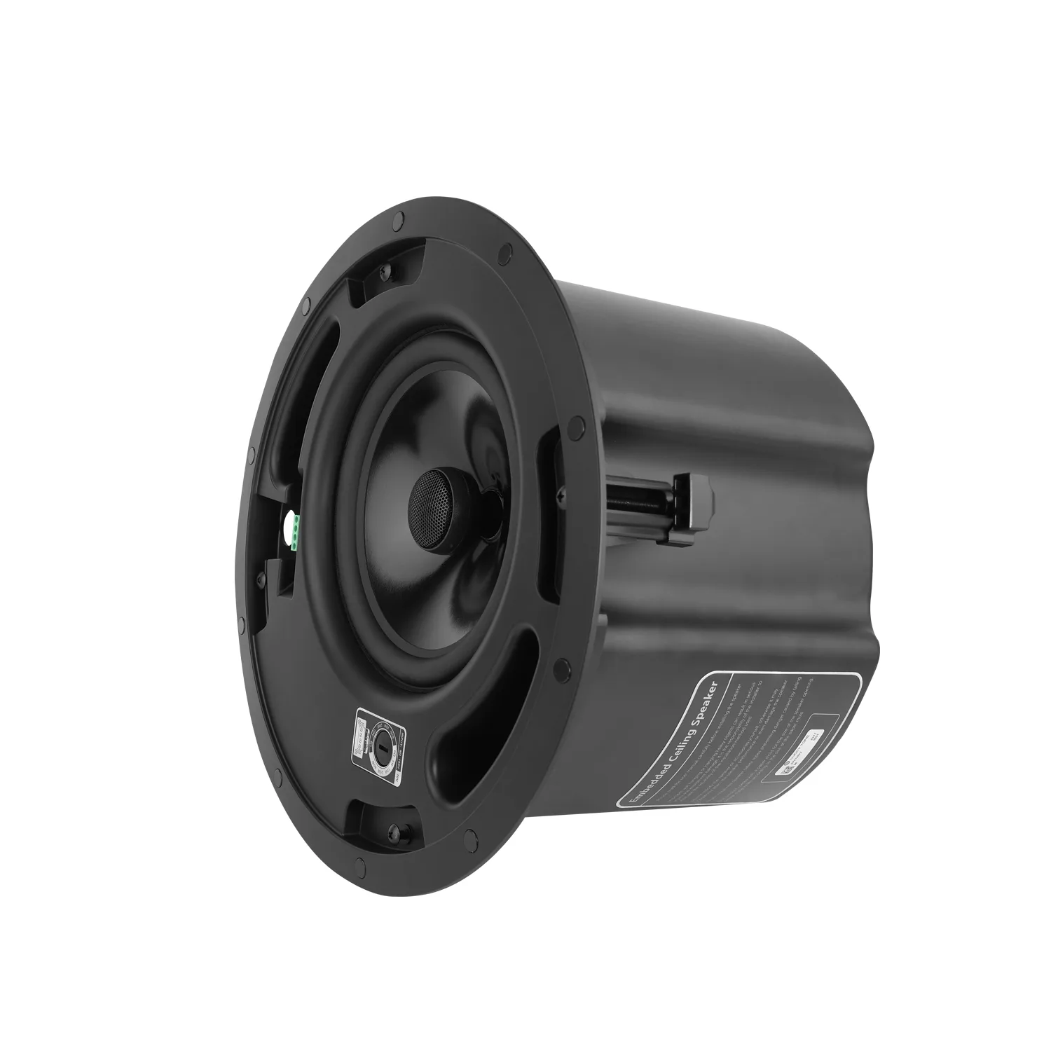 Coaxial Ceiling Speaker Rimless Front with Safety Wire 2
