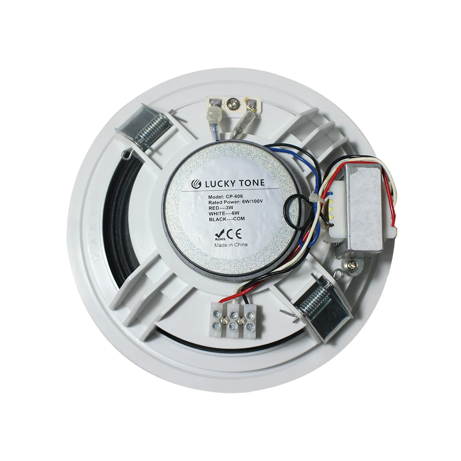 Coaxial Ceiling Speaker with Optional Dome 3