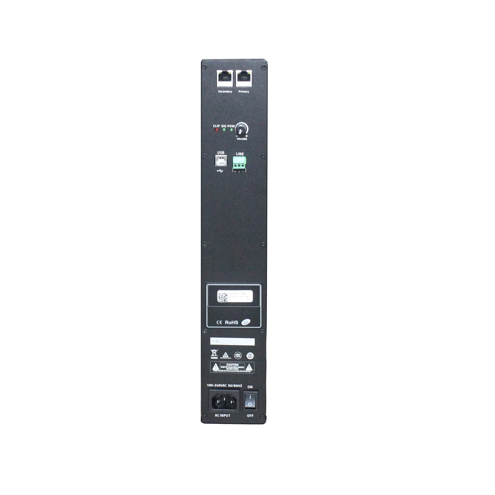 Dante Steerable Line Array Speaker with DSP 5