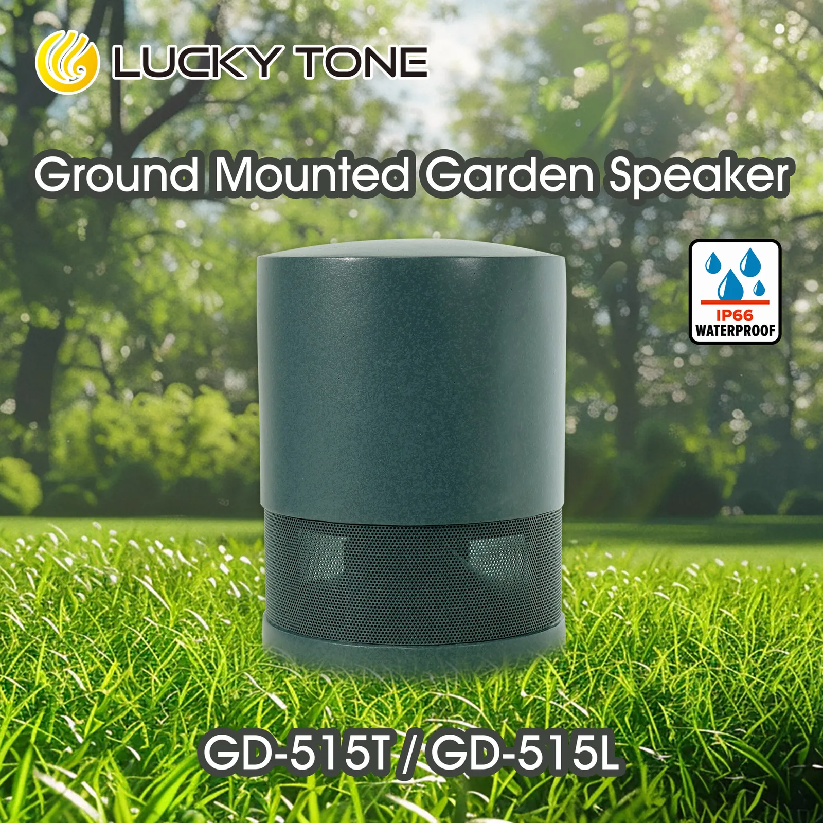 Ground Mounted Garden Speaker 9