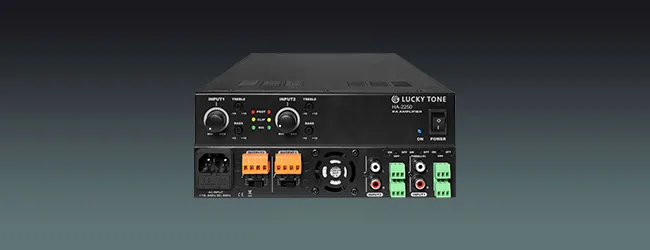 HA Series 2-Channel Power Amplifier