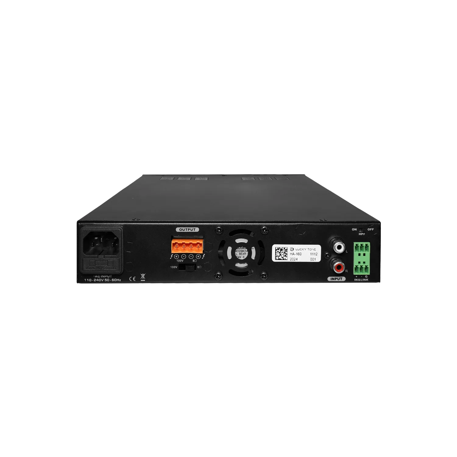 HA Series Single Channel Power Amplifier 4