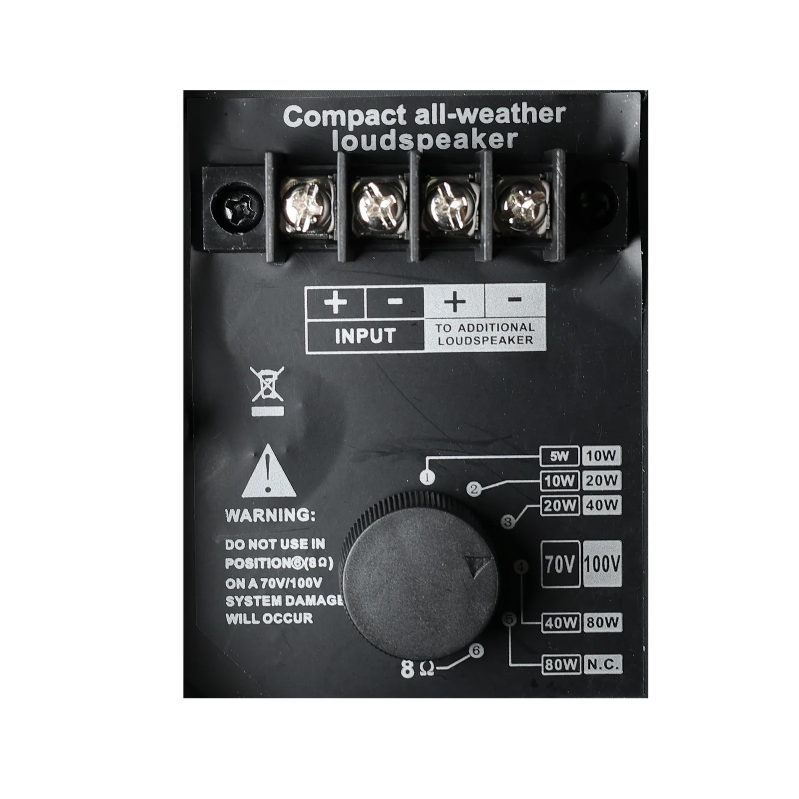 IP55 Waterproof Wall Speaker 2