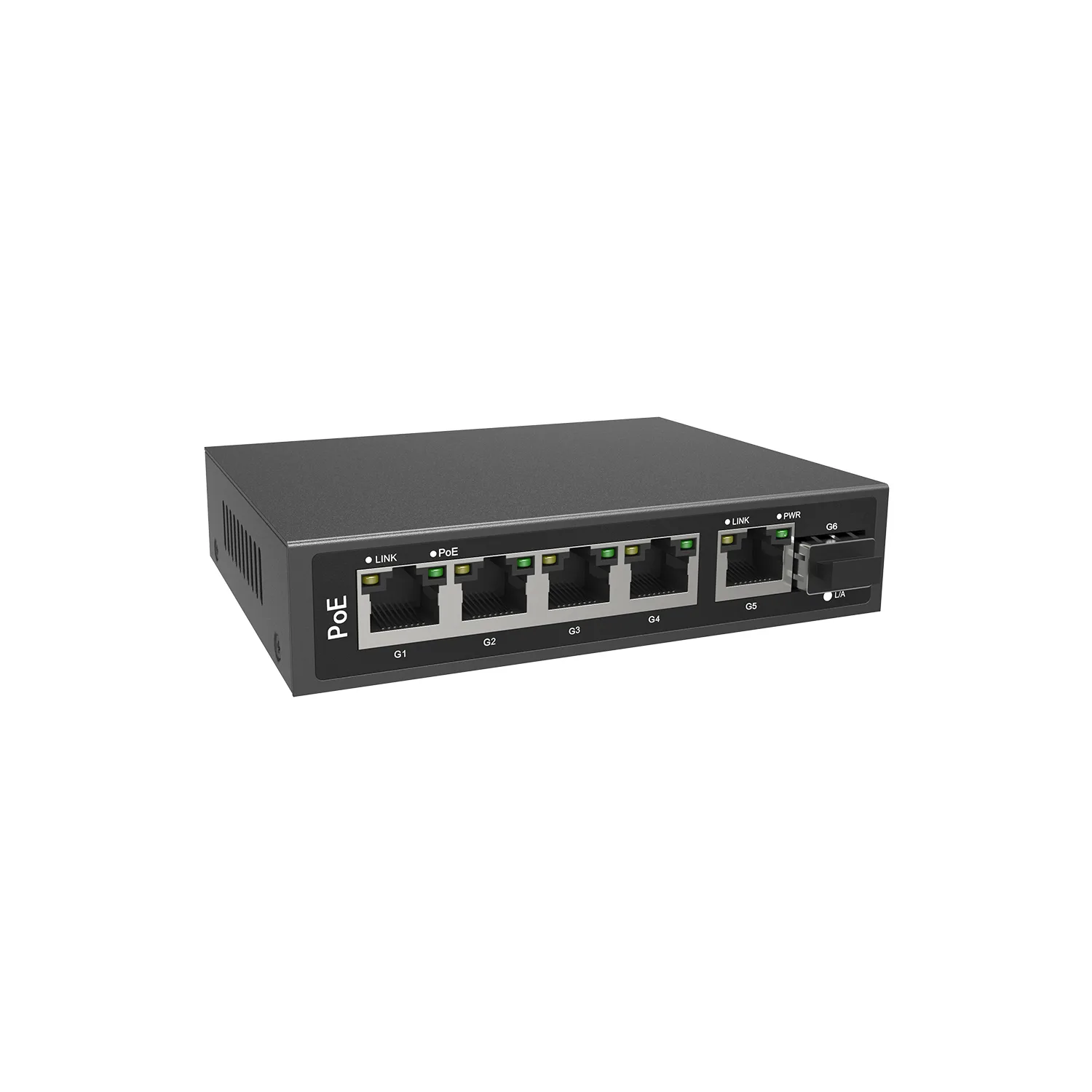 Network Switch with 4 POE Ports 4