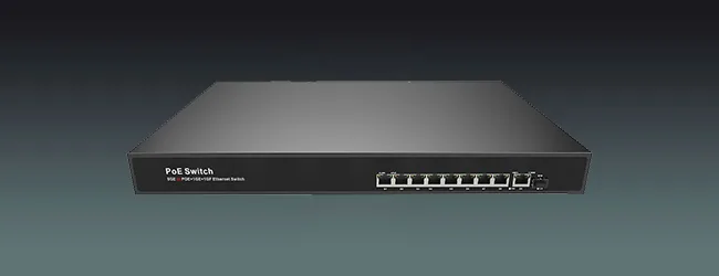Network Switch with 8 POE Ports