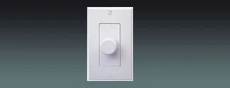 Rectangular Volume Controller with 24VDC Override
