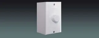 Rectangular Volume Controller with Backbox
