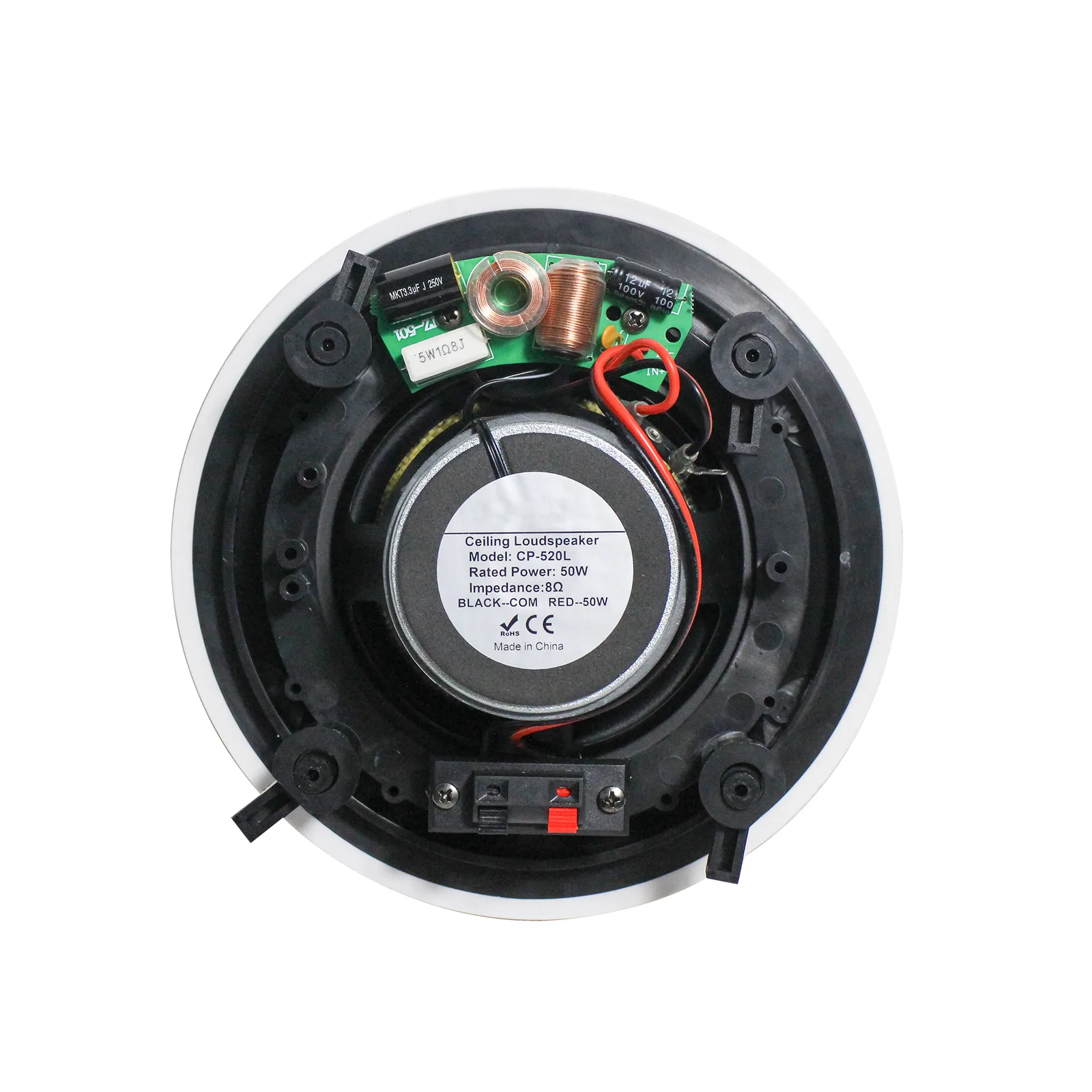 Rimless Ceiling Speaker with or without Dome 11