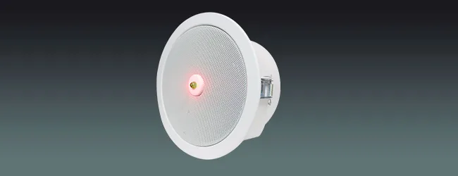 SIP Ceiling Speaker with Microphone and Light 2
