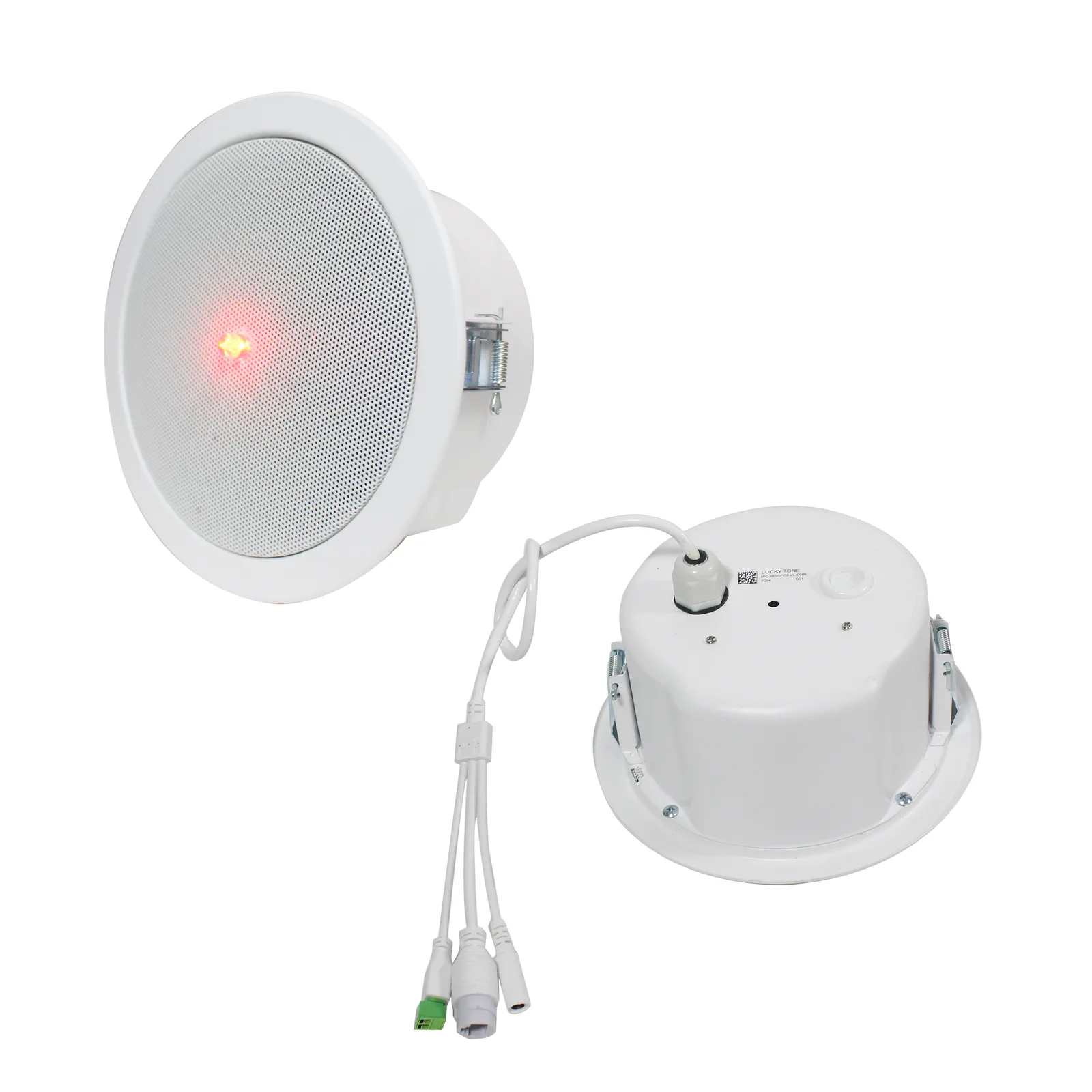 SIP Ceiling Speaker with Microphone and Light 10