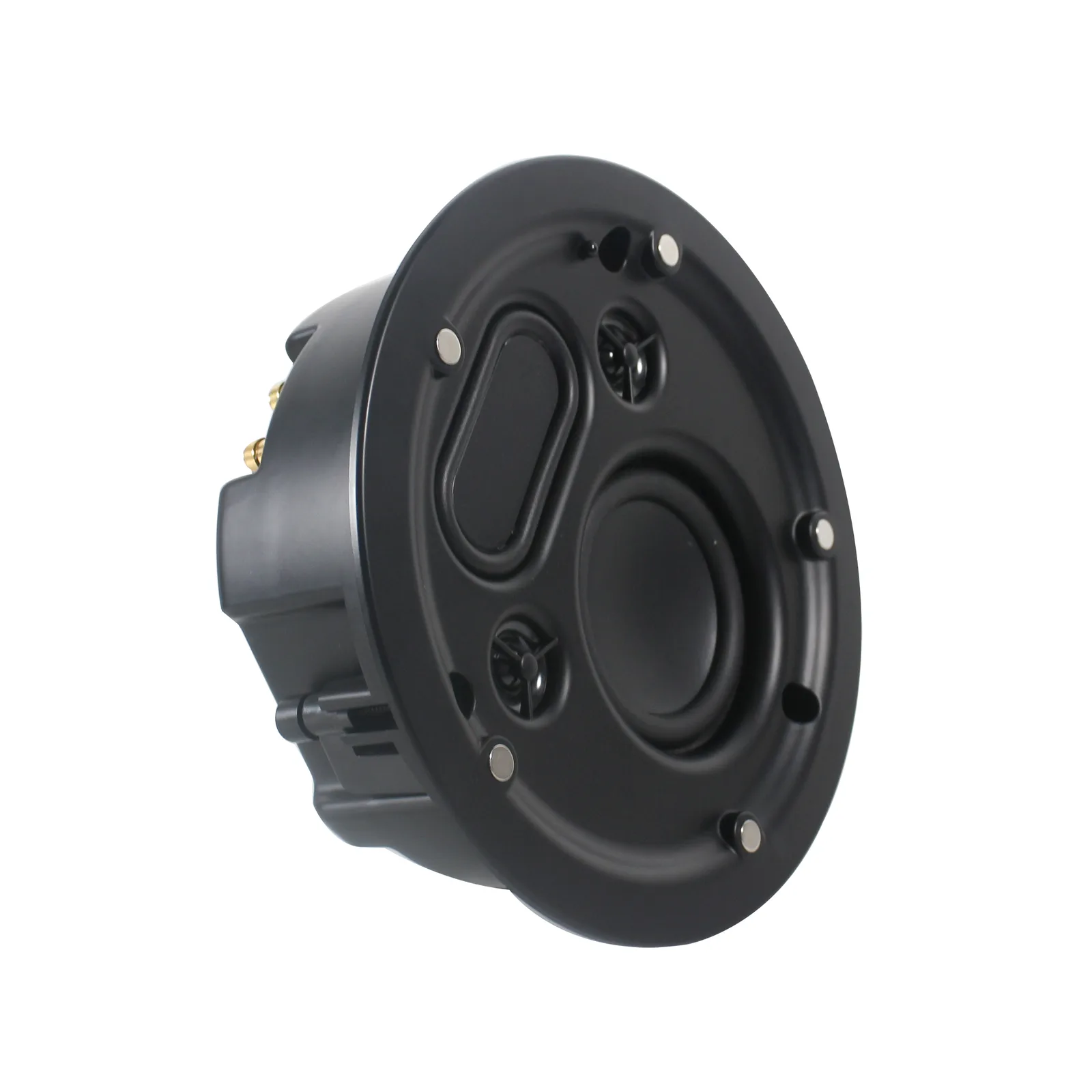 Ultra Thin Ceiling Speaker with Dual Tweeter & Passive Radiator 4